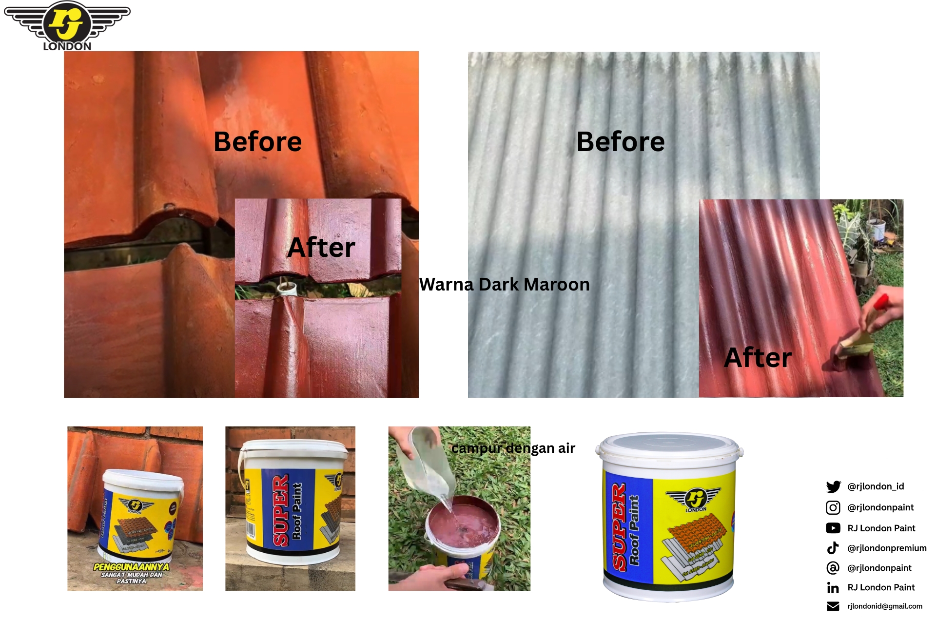 Cat Genteng Rumah agar Tampilan Atap Lebih Menarik dengan Super Roof Paint